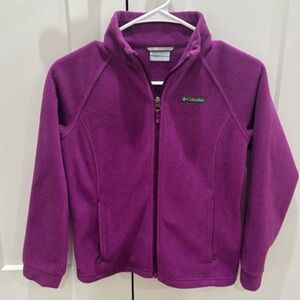 Columbia Purple Fleece Jacket